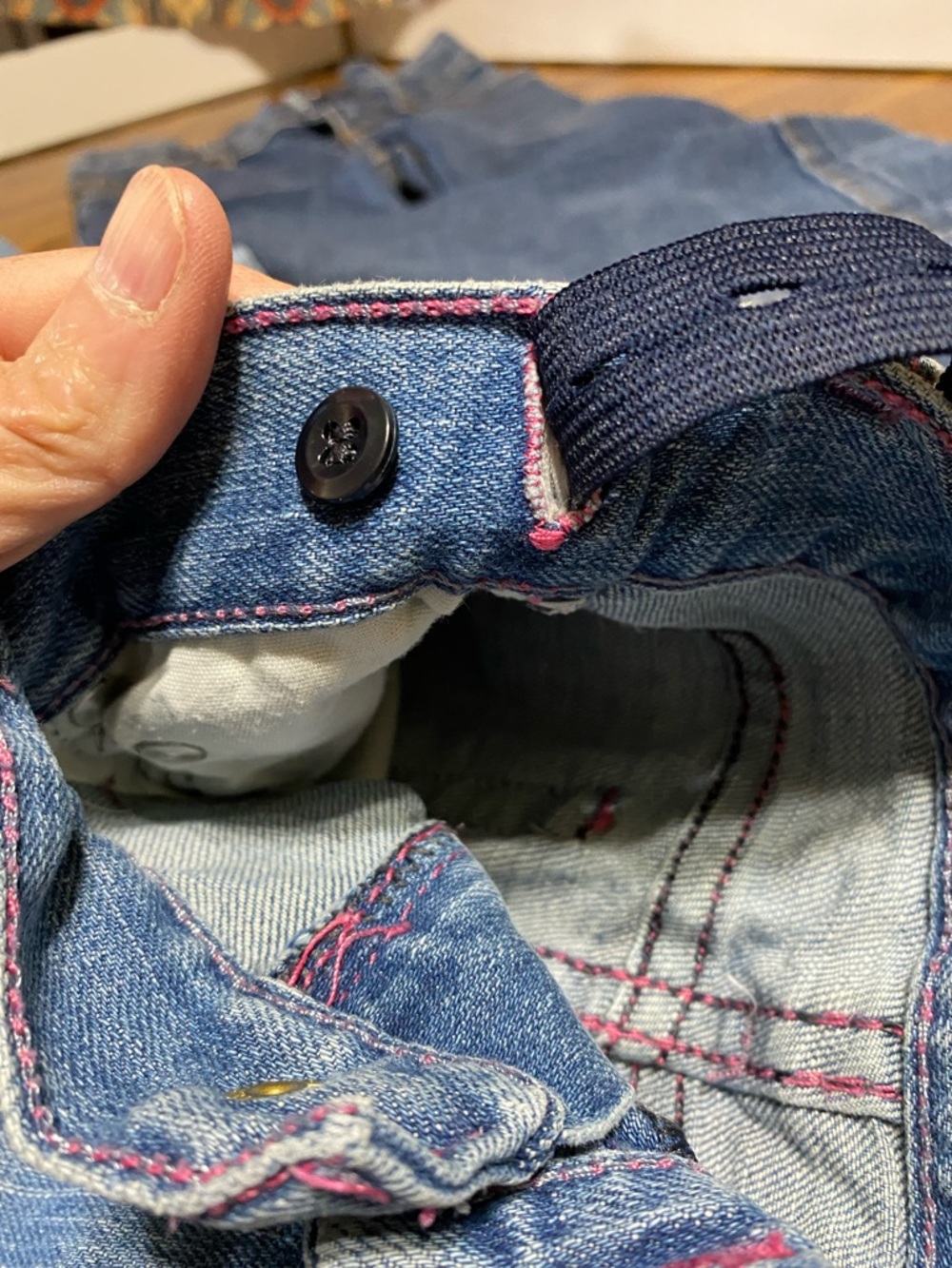 Wrangler girls Jeans Set in Light Blue and Dark Blue 4t - Picture 4 of 11